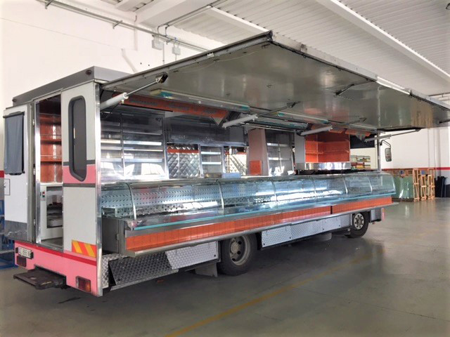 Autonegozio Usato Patente B E C Furgone Ambulante Usato